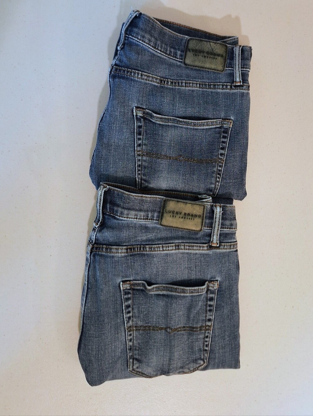 Lucky Brand 410 Athletic Slim Jeans (Lot Of 2) High Waist Stretch Size 34X32